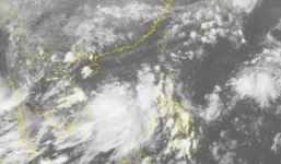 Xuất hiện vùng áp thấp trên Biển Đông